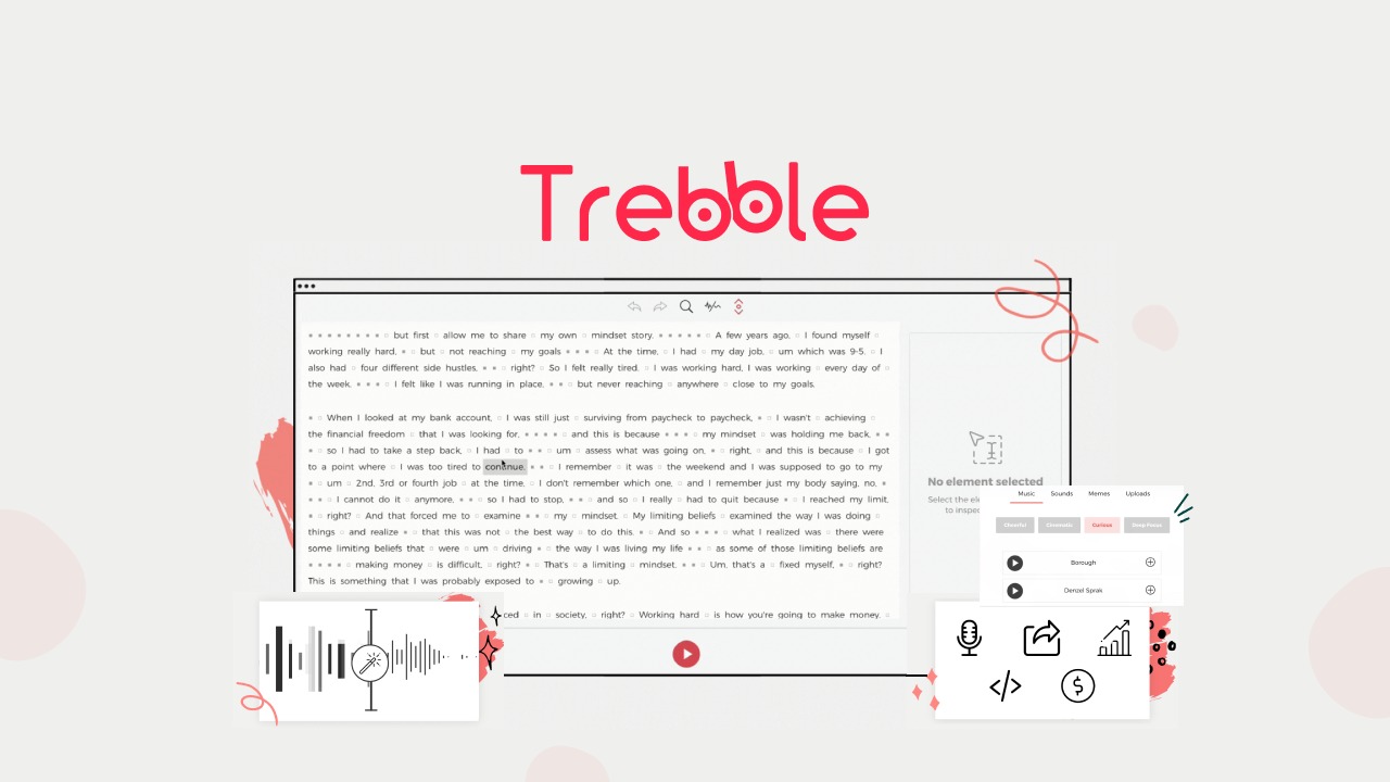 Trebble Online Audio & Video Editor