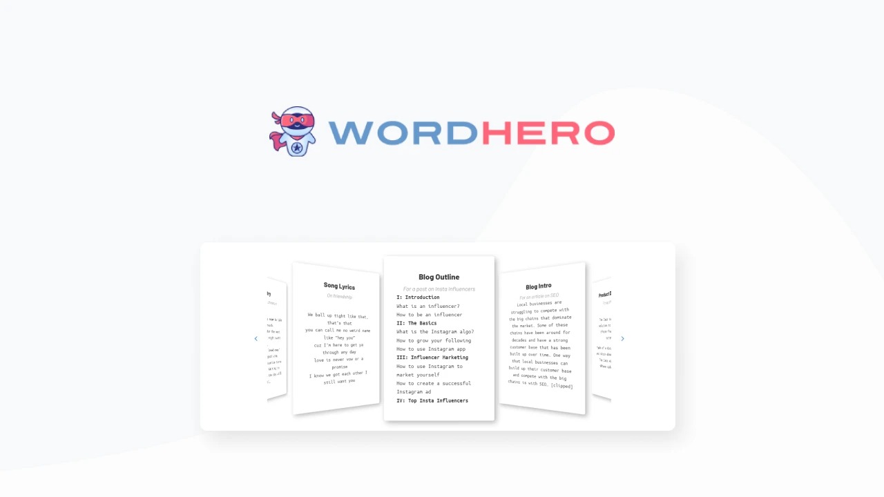 WordHero - AI Content Writer