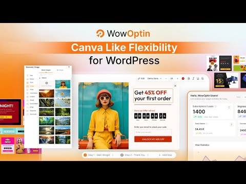 WowOptin - Next Gen Popup Plugin with Canva Like Flexibility for WordPress!