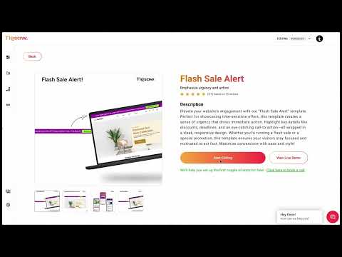 How to add sale banner without code | Get started with Tigsaw