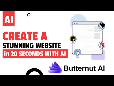 Create A Stunning Website in 20 Seconds With AI