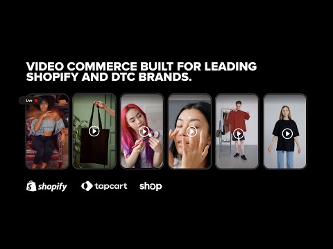 LyveCom: Shoppable Video and Lives Streaming For Shopify and DTC Brands