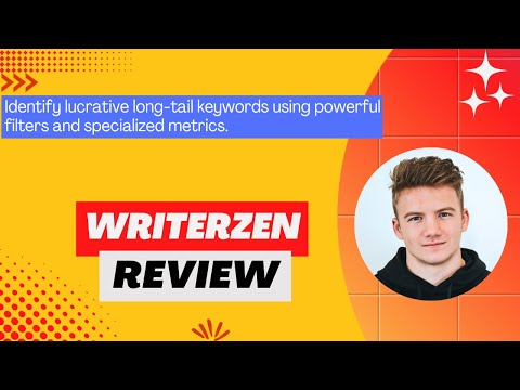 WriterZen Review, Demo+Tutorial I Generate keywords and topics that can improve your SEO rankings