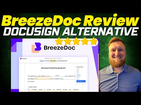 BreezeDoc Review: Perfect Docusign Alternative (Appsumo Deal)