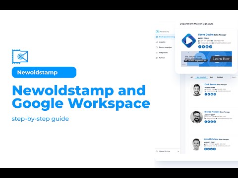 How to integrate Newoldstamp into Google Workspace?