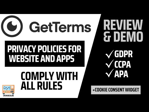 GetTerms Review - The Best Terms &amp; Privacy Policy Generator? [Cookie Widget Included]
