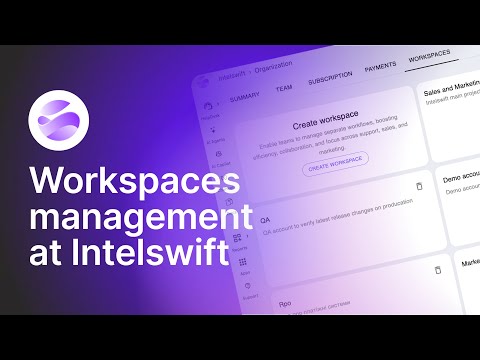 Workspaces Overview
