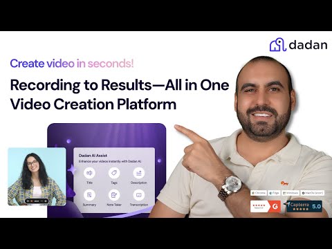 Revolutionize Screen Recording with AI-Powered Dedan Lifeitme Deal! 🚀