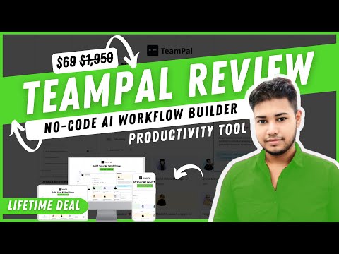 TeamPal Review 2025 🔥 Best No-code AI Workflow Builder to Streamline Business