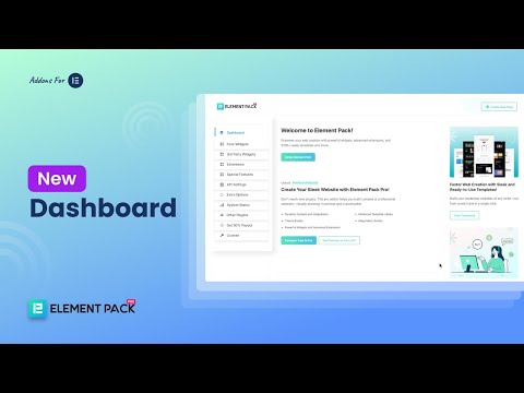 Element Pack Pro New Dashboard Walkthrough | New Features, Widgets, & Tools Explained!