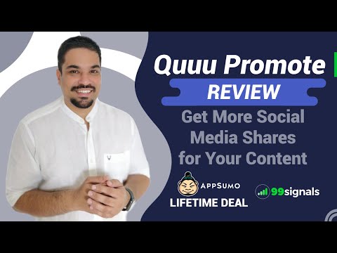 Quuu Promote Review + Walkthrough: Get More Social Shares for Your Content [AppSumo Deal Review]