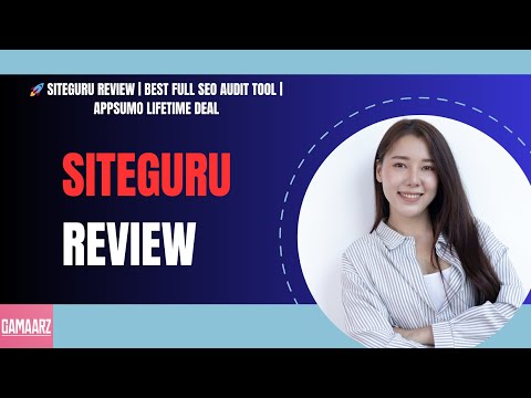 🚀 SiteGuru Review | Best Full SEO Audit Tool | AppSumo Lifetime Deal
