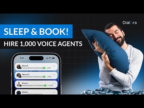Dialora AI Demo | 24/7 AI Voice Agent That Takes Calls & Books Appointments