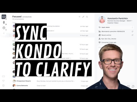 Syncing LinkedIn DMs to Clarify CRM with Kondo
