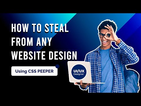 Steal Any Websites Design with CSS Peeper | Web Designer Secret Tool