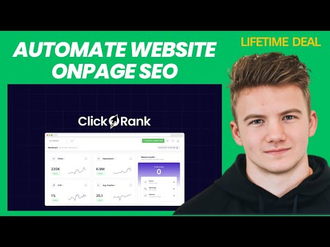 ClickRank Lifetime Deal I Data-Driven SEO Automation Tool