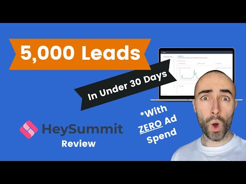 How To Create An Online Summit: HeySummit (Summit-In-A-Box) Platform Review