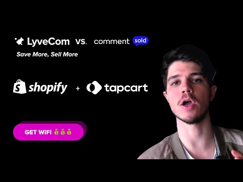 CommentSold vs. LyveCom (Part 2) Shopify @tapcart  Live Streaming, UGC, Shoppable Video