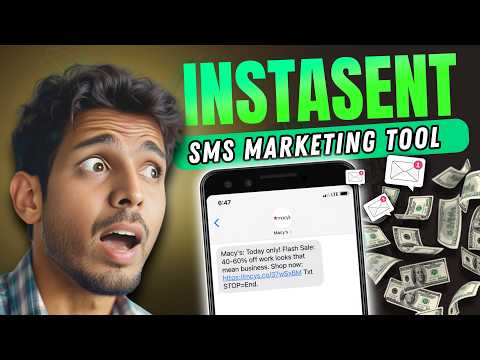 Boost Your Sales with SMS Marketing - Instasent Review, Demo & Tutorial