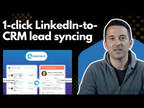 This LinkedIn CRM Hack Will Save You HOURS ⏳ LeadCRM Lifetime Deal Review 2025