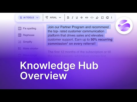 Knowledge Hub Overview