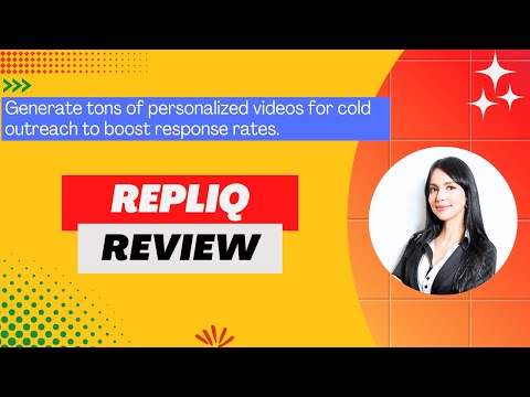 RepliQ Review, Demo+Tutorial I Create videos personalized for every prospect