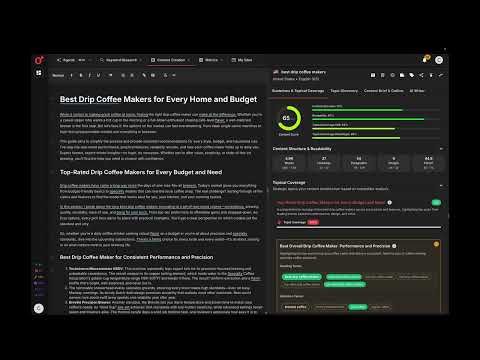 KWHero 2.0 Overview - Best SEO Content Optimization Tool
