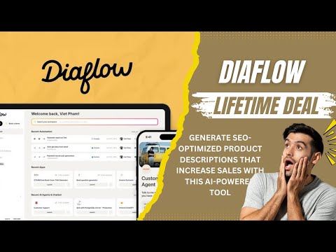 Diaflow Appsumo Deal: The easiest way to build GenAI tools   apps