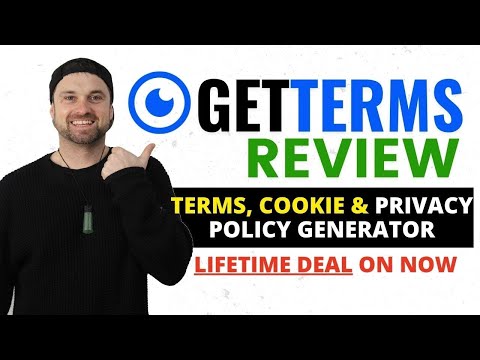 GetTerms Review ❇️ Website Privacy Policy Generator [Lifetime Deal]🔥