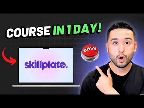 How I Used Skillplate to Build & Sell a Course FAST! (Live Demo)