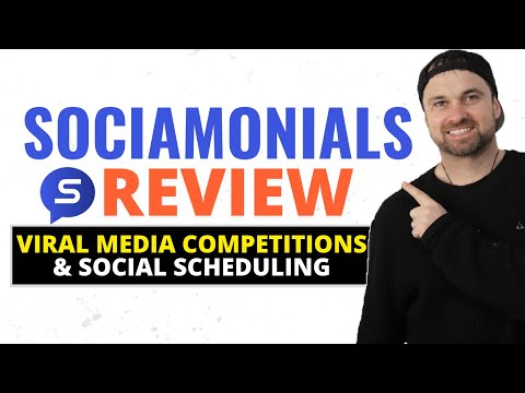 Sociamonials Review ❇️ Viral Social Media Campaigns & Social Scheduling