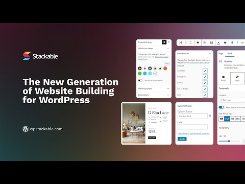 Stackable Lifetime Deal $59 | Ultimate Gutenberg Blocks For WordPress