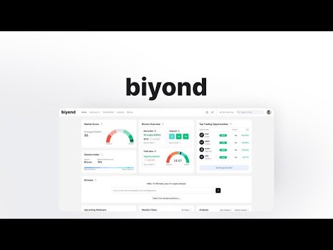 Biyond Lifetime Deal - AI Powered Quantitative Crypto Analysis and Investing