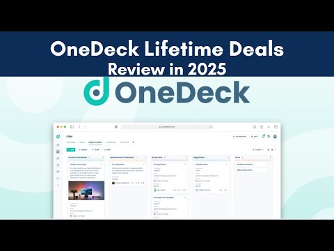 OneDeck Lifetime Deal -Your all-in-one business management platform in 2025