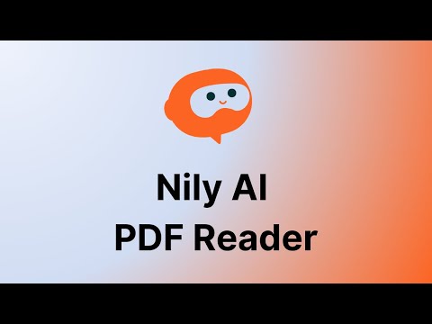 Nily AI PDF Reader