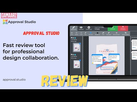 Approval Studio Review, Demo + Tutorial I Design review tool for smart team collaboration