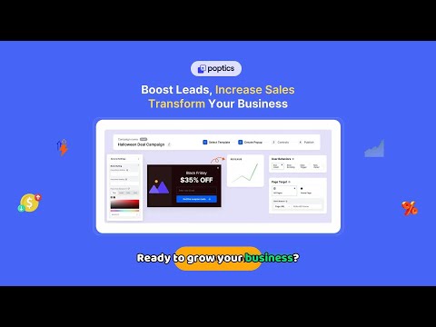 Poptics Lifetime Deal - The Advanced WordPress Popup Builder Plugin in 2025