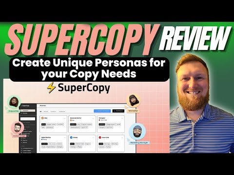 SuperCopy AI Review: Create Unique Persona & for Creative On Point Content