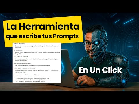 Domina el Prompt Engineering con una sola herramienta | Pretty Prompt Escribe Prompts con Un Click