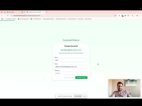 Here's what you get CustomerFinder.ai beta! 🔥