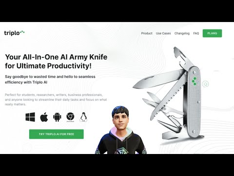 Triplo AI  ⚡Your Ultimate Productivity Tool!