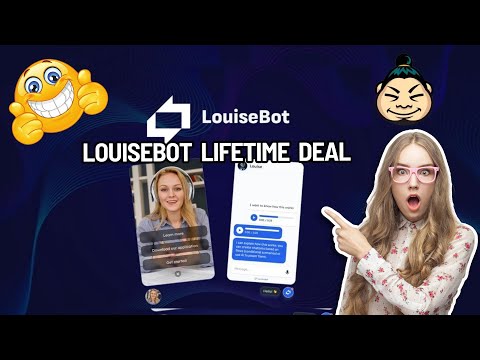 LouiseBot Lifetime Deal | Build Video Chatbots