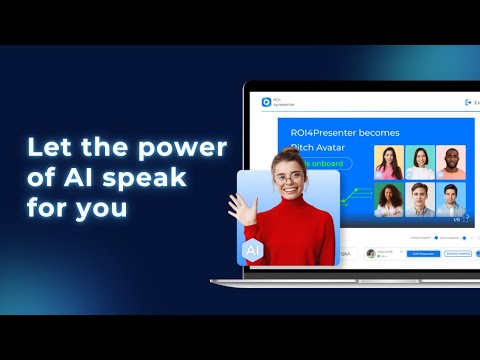 Pitch Avatar AI Sales Assistant: Let the Power of AI Speak For You