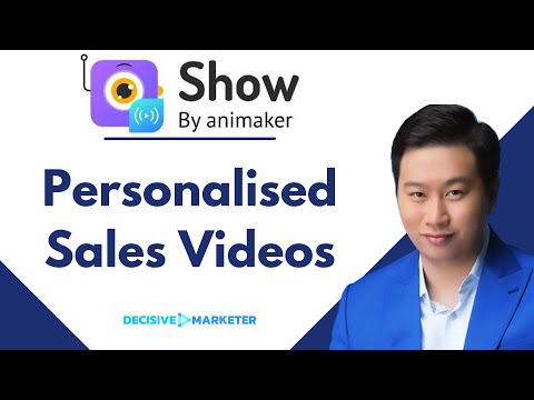 Show by Animaker Review - Create Personalised Sales Videos for Leads and Improve Your Conversions