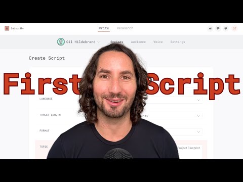 Your First AI Script | Subscribr Full Walkthrough