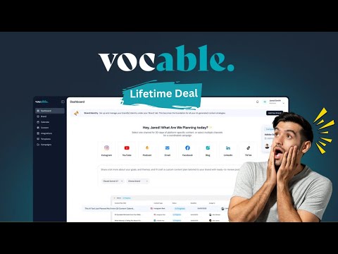 Vocable AI Appsumo Deal: The Best Content Marketing Tool in 2025 | Lifetime Deal