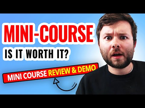 Mini Course Generator Review - Watch Me Create A Mini Course With AI!