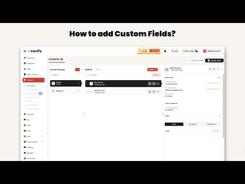 How to Add a Custom Field | Easify Marketing | Tutorial