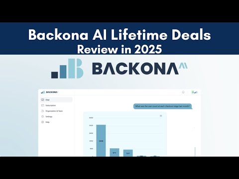 Backona AI Lifetime Deal – AI-Driven Marketing Data Assistant Tool in 2025