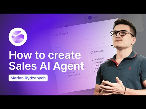 How to create and train Sales AI Agent at Intelswift